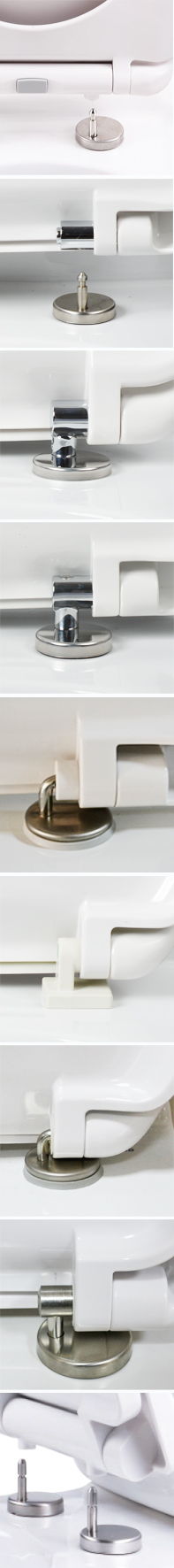 Toilet Seat Assembly Hinges