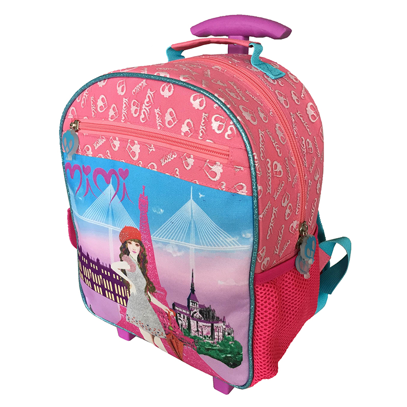 กระเป๋ารถเข็นเด็กไปโรงเรียน