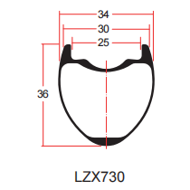 LZX730 ภาพวาดขอบกรวด
