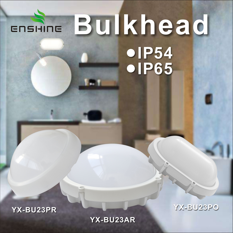 YX-BU23 LED Bulkhead แสง IP54 / IP65 12-15W