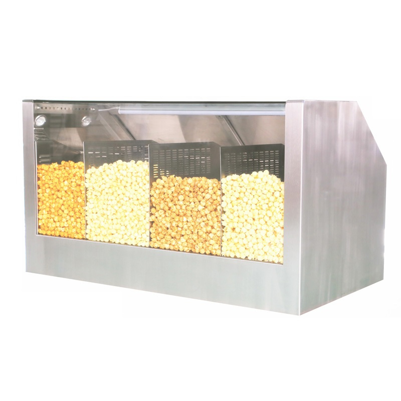 เคาน์เตอร์ตู้โชว์ Popcorn Staging Cabinet สี่ช่อง