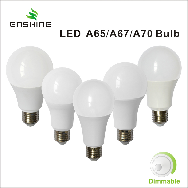 13-15 วัตต์ LED A65 Limmable Bulbs YX-A65 / A70BU22