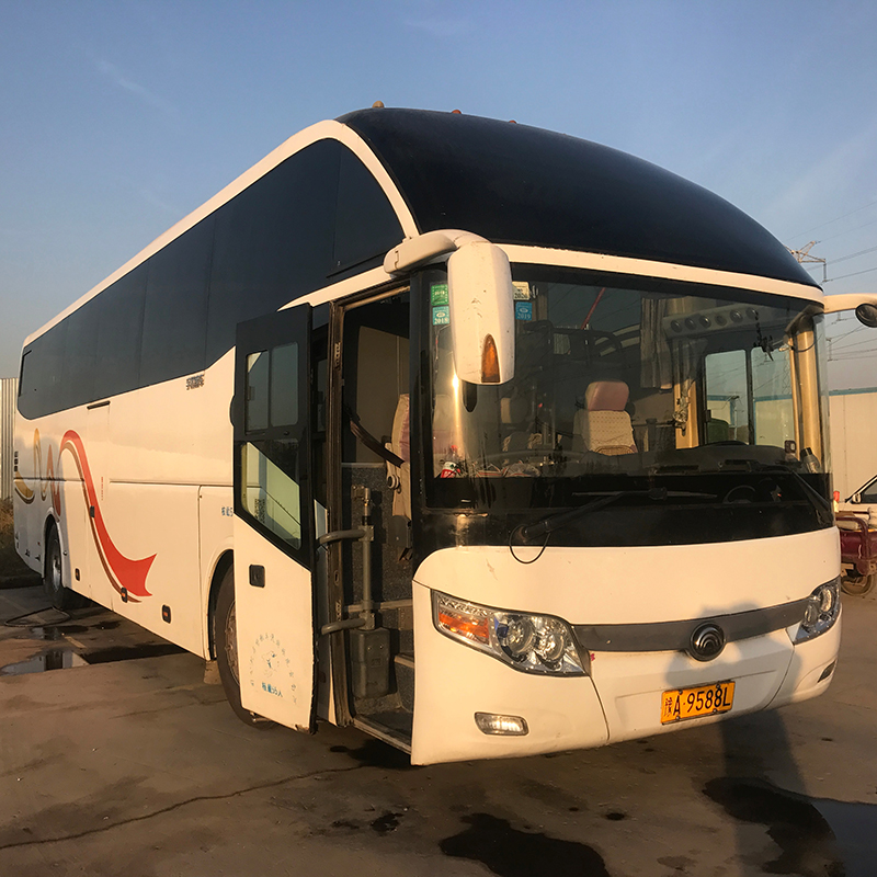 รถบัสมือสอง 12M Yutong 6127 รถบัสโค้ชที่มี 55 ที่นั่ง