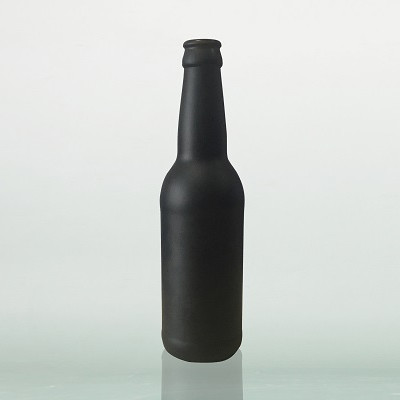ขวดเบียร์แก้วสีดำ 12 ออนซ์