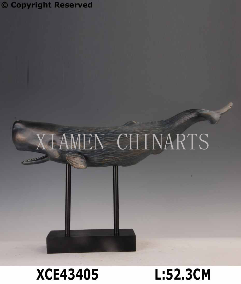 Home Deco-Resin Whale XCE43405