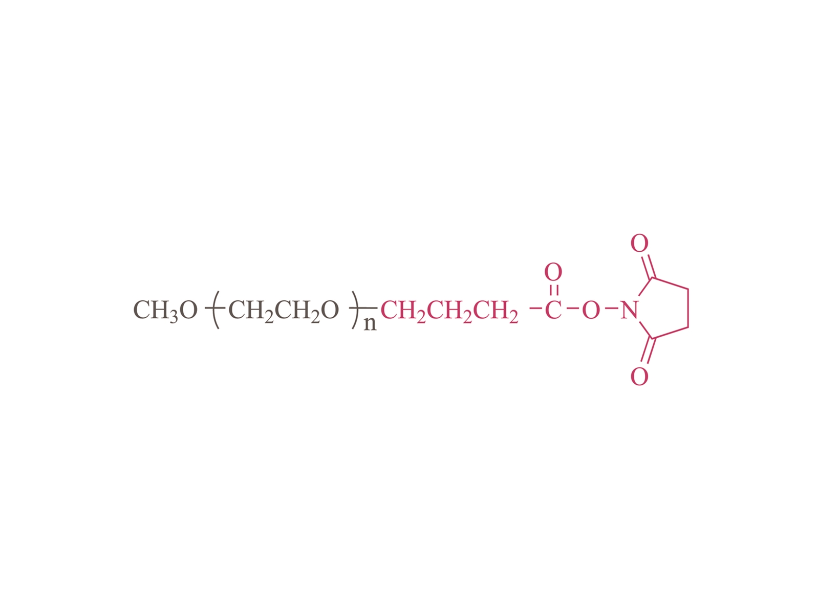 methoxypholy (ethylene glycol) succinimidyl butanoate [mpeg-sba]