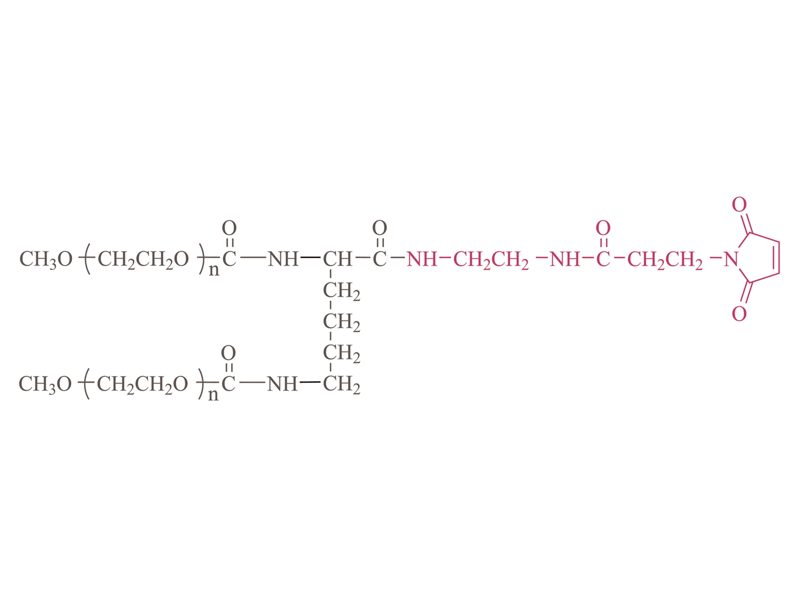 2-arm methoxypholy (ethylene glycol) mallerimide (LYS01) [2-arm peg-mal (lys01)]