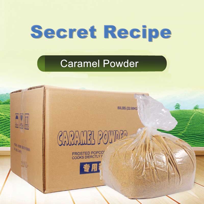 Popcorn Caramel Powder American Popcorn Coating Sugar สำหรับ Caramel Popcorn