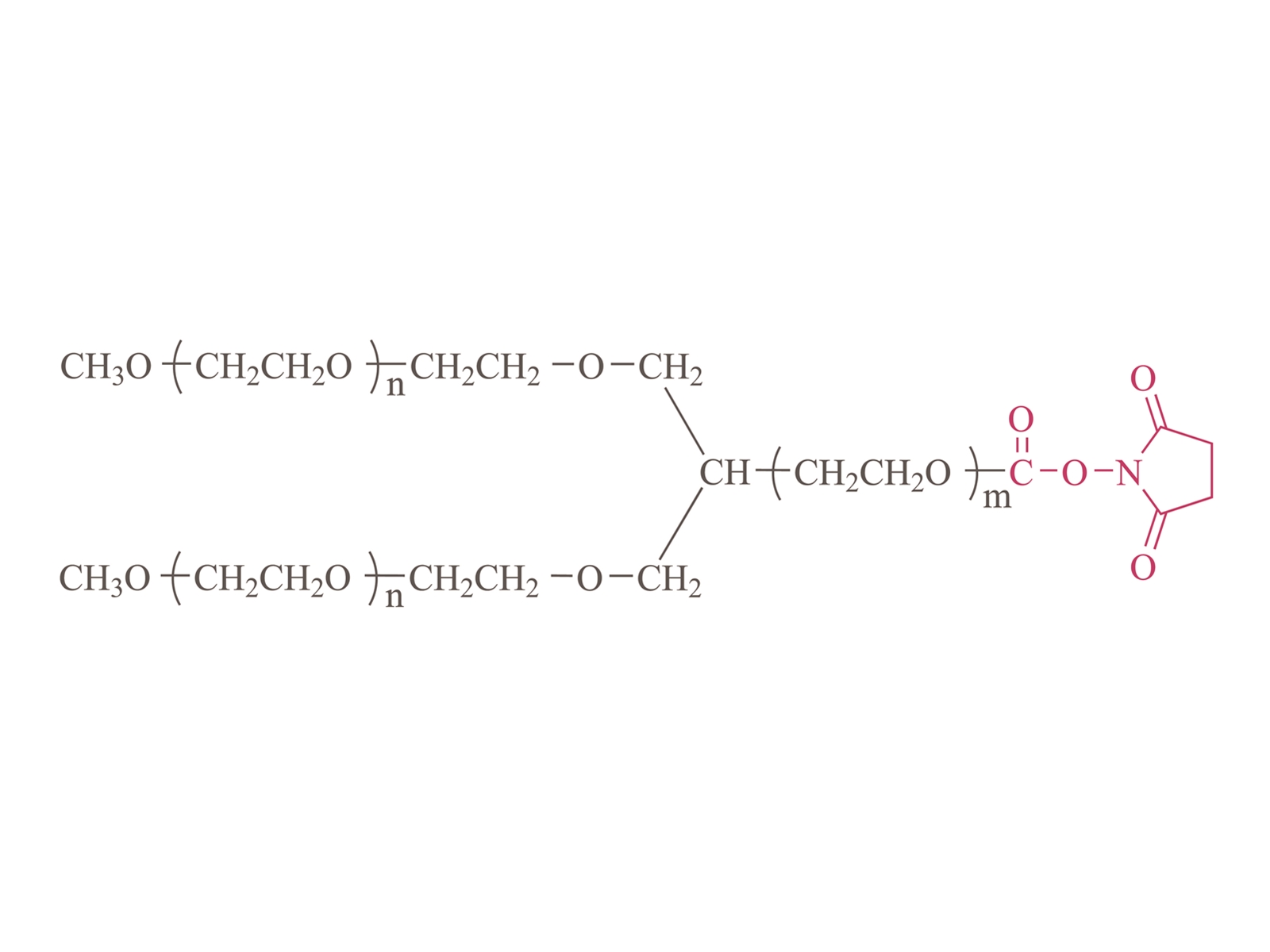 Y-Shape Poly (Ethylene Glycol) Succinimidyl Carbonate (Y1PT02) [Y-Shape Peg-SC]