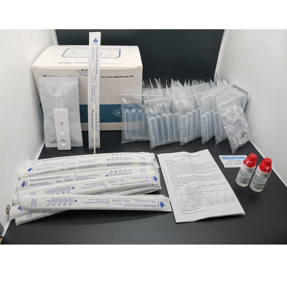Rapid Antigen ทดสอบ Home Kit Saliva Nasal Swab