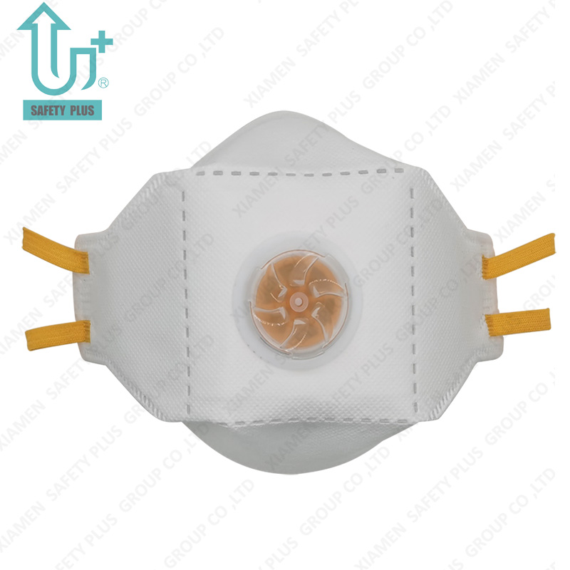FFP2 Nr Face Mask Particulate Filter Respirator Anti-Dust พอกหน้าทิ้งหน้ากากไม่ทอพร้อมวาล์วโรงงานซัพพลาย