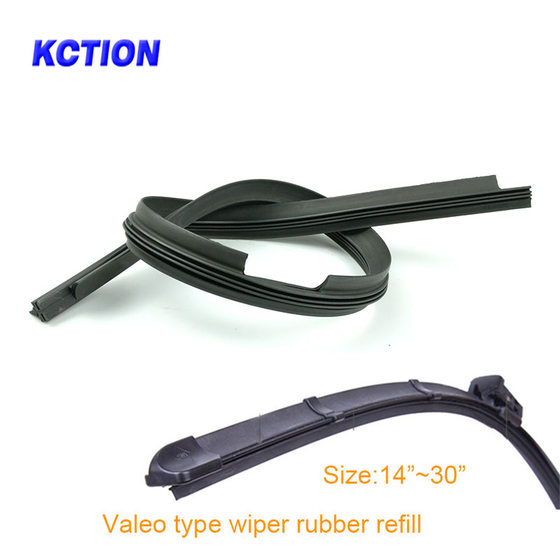 รีฟิลยางธรรมชาติ Kction สำหรับใบปัดน้ำฝน Valeo