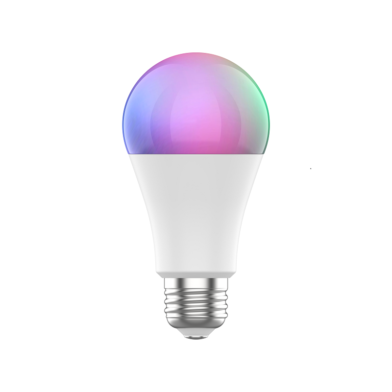 Dimming CCT,A19 Bulb Smart RGBCW หลอดไฟ,9W,2700-6500K,E26