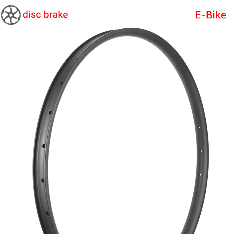E-Bike MTB Rims ขอบคาร์บอนเฉพาะสำหรับ E-Mountain Bike