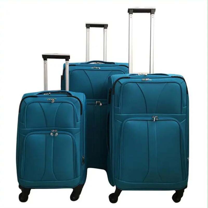 ARLOGOO กระเป๋าเดินทางแบบอ่อนพร้อมล้อหมุน ชุดกระเป๋าเดินทางขึ้นเครื่องแบบขยายได้