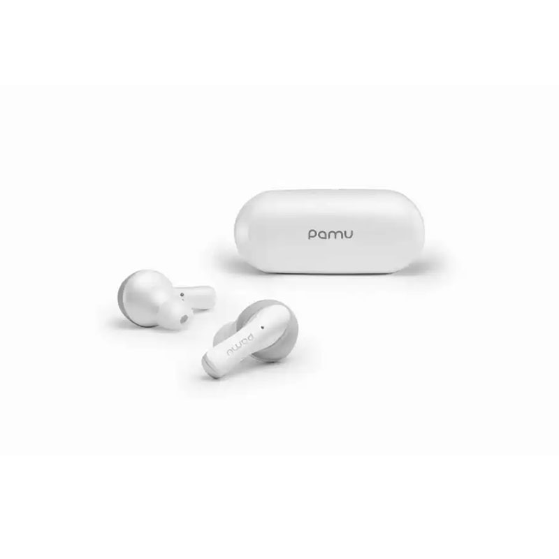 Pamu Slide Mini Bluetooth 5.0 หูฟังไร้สายที่แท้จริงพร้อมกล่องชาร์จไร้สาย
